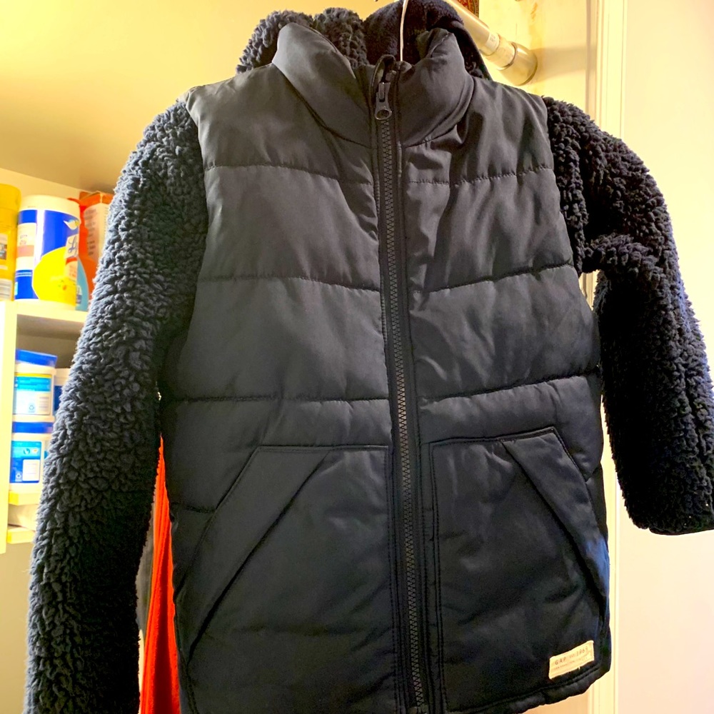Little boys gap jacket and gap vest